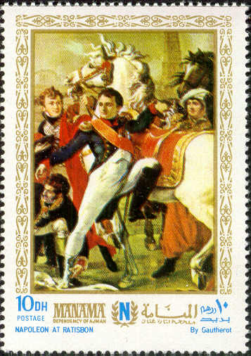 Ранение Наполеона у Ратисбонна