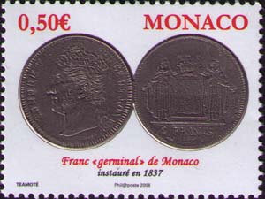 Монета Оноре V