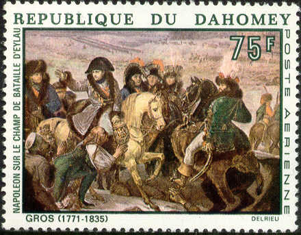 Наполеон на поле битвы Эйлау