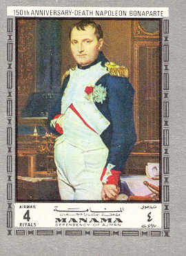 Наполеон в своем рабочем кабинете