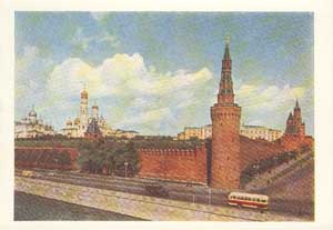 Москва. Вид на Кремль