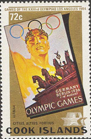 Олимпийский плакат 1936