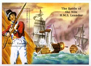HMS «Leander» в битве при Ниле