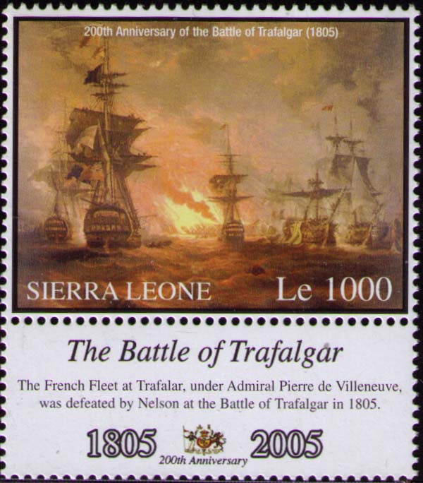 Французский флот у Трафальгара
