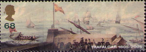 Франко-испанский флот выходит в море