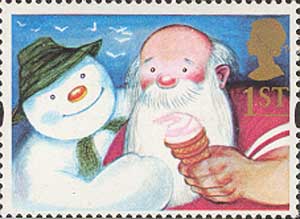 Снеговик и Дед Мороз