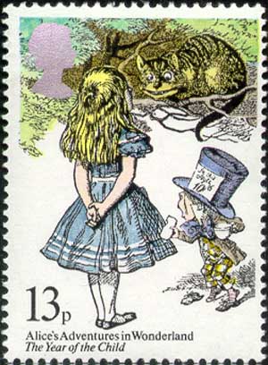 Алиса, Чеширский кот и Шляпник