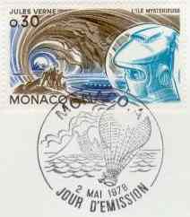 Монако. Воздушный шар над морем