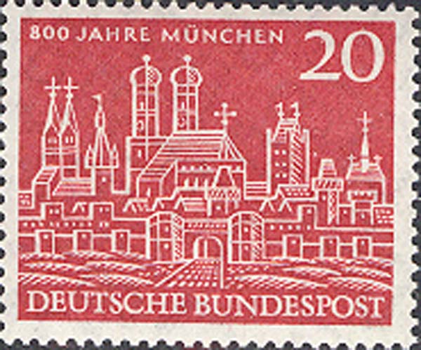 Панорама старого Мюнхена