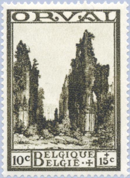 Руины аббатства Орвал
