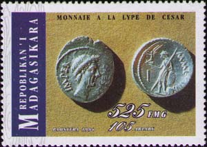 Монета Цезаря